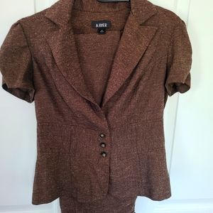 Amy Byers M Brown Pants Suit